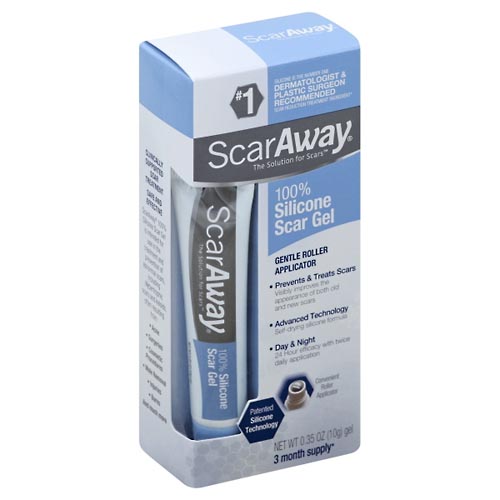 Image for ScarAway Scar Gel, 100% Silicone,0.35oz from Garro's Drugs