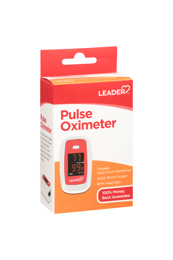 Image for Leader Pulse Oximeter,1ea from Garro's Drugs