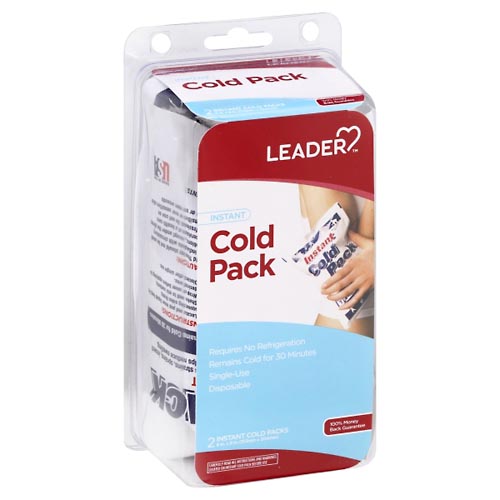 Image for Leader Cold Pack, Instant,2ea from Garro's Drugs